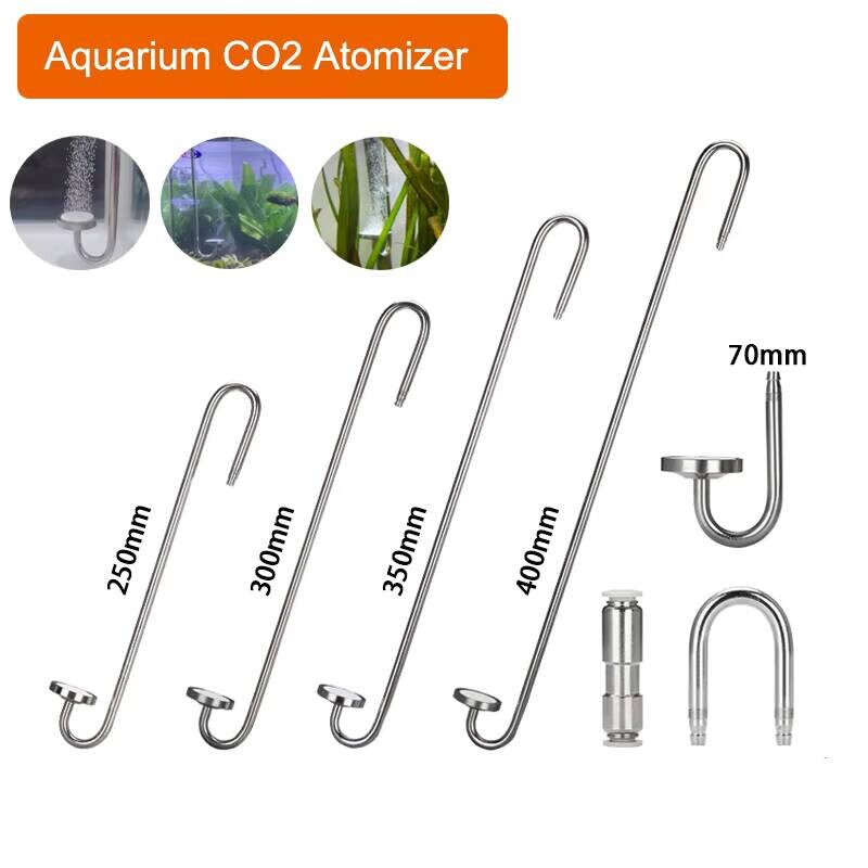 Aquarium Plant No Co2 - CO2 Nebulizatör CO2 Difüzör Akvaryum Paslanmaz