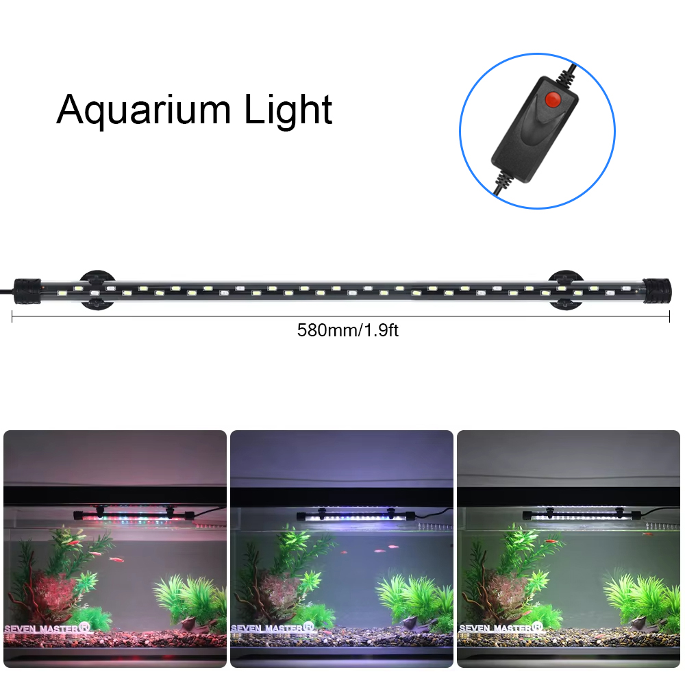 Aquarium Plant Growth - 58 CM Akvaryum Işık LED Bitki