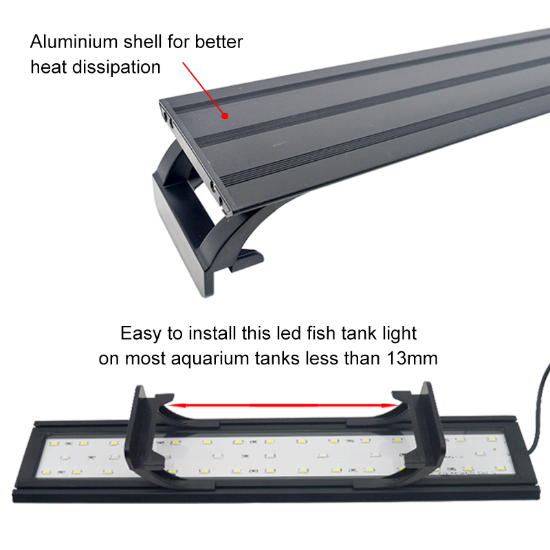 Akvaryum LED ışık 16-64CM balı - Aquarium Plant Growth incelemesi ve fiyatı