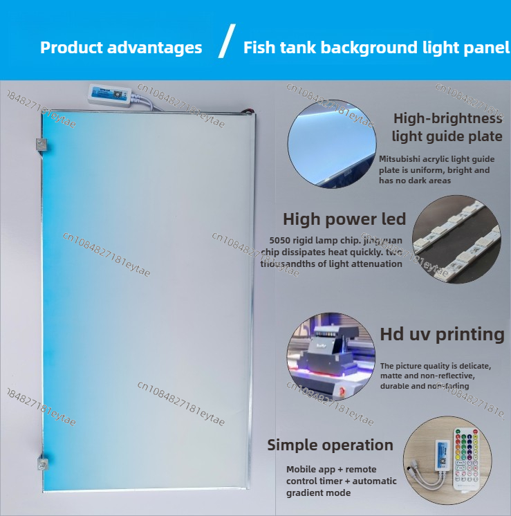 Balık Tankı Arka Plan Işık Pan - Led Planted Tank Light incelemesi ve fiyatı