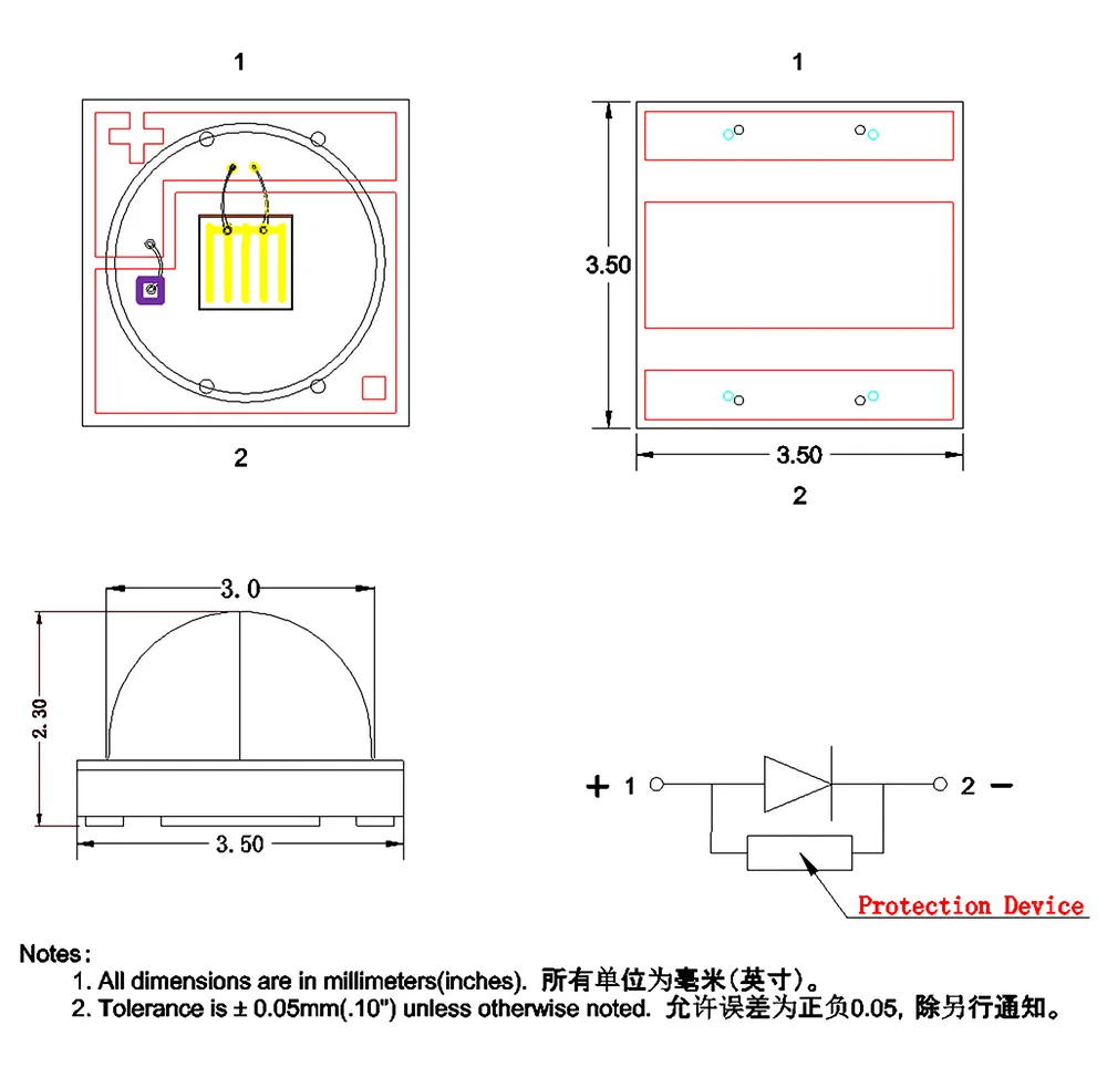 10 adet 3W 650nm 655nm 660nm 6 - Led Planted Tank Light incelemesi ve fiyatı